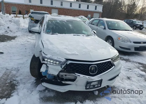 2018 Acura Tlx из США, поврежденный, VIN 19UUB1F38JA001428